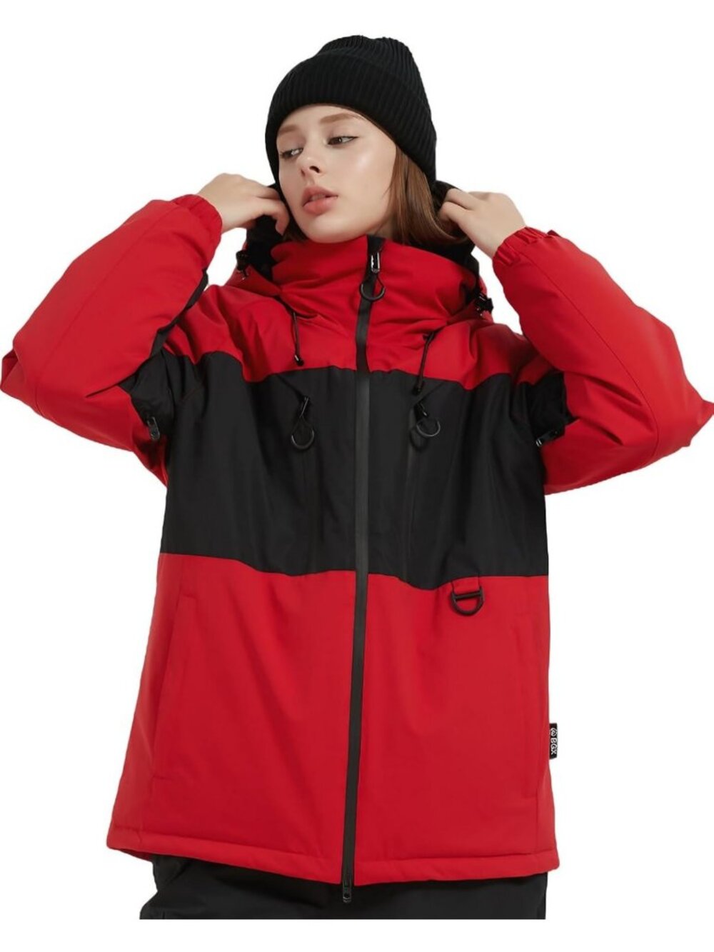 Waterproof Ski Jacket for Men & Women - Warm Winter Snow Coat, Hooded